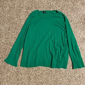 Talbots green sweater